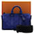Louis Vuitton Borsa a tracolla e Tote Bag Keepall in Taurillon Monogram Blu