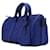 Louis Vuitton Borsa a tracolla e Tote Bag Keepall in Taurillon Monogram Blu - vista 3