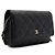 Chanel Borsa a tracolla e crossbody con catena CC dorata Nero - vista 3