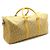 Dior Borsa Duffle Lingot in jacquard Oblique giallo - vista 3