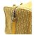 Dior Borsa Duffle Lingot in jacquard Oblique giallo - vista 6
