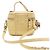 Dior Micro borsa a tracolla e borsa a tracolla in vernice giallo cannage - vista 4