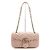 Gucci Bolsa de ombro média GG Marmont Matelassé Rosa Suave