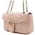 Gucci Bolsa de ombro média GG Marmont Matelassé Rosa Suave - vista 2