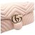 Gucci Bolsa de ombro média GG Marmont Matelassé Rosa Suave - vista 9