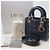 Dior Lady Lammfell-Tote-Bag Schwarz - Ansicht 12