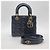 Dior Lady Lammfell-Tote-Bag Schwarz - Ansicht 7