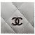 Chanel Borsa a tracolla WOC Caviar Classic Versione con chip interno Bianco - vista 2