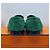 Hermès Mocassino in scamosciato verde - vista 4