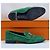 Hermès Mocassino in scamosciato verde - vista 6