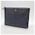 Chanel Clutch Chevron Black Nero - vista 6