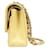 Chanel Borsa a tracolla Classic Medium in caviar iridescente giallo - vista 2