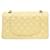 Chanel Borsa a tracolla Classic Medium in caviar iridescente giallo - vista 3