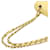 Chanel Borsa a tracolla Classic Medium in caviar iridescente giallo - vista 6