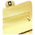 Chanel Borsa a tracolla Classic Medium in caviar iridescente giallo - vista 7
