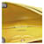 Chanel Borsa a tracolla Classic Medium in caviar iridescente giallo - vista 8
