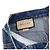 Gucci Short de denim eco con parche de oso para mujer Azul - vista 6