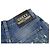 Gucci Short de denim eco con parche de oso para mujer Azul - vista 8