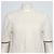 Thom Browne Kurzärmeliges Damen-T-Shirt aus Pointelle-Baumwolle mit Kontrastborte - Ansicht 2