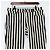 Louis Vuitton Pantalones slim de denim con rayas blancas y negras para mujer Blanco - vista 2