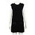 Chanel Abito da donna in cotone e cashmere nero con dettagli di perle