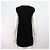 Chanel Abito da donna in cotone e cashmere nero con dettagli di perle - vista 4