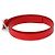 Bottega Veneta Triangle Red Leather Silver Belt - view 2