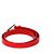 Bottega Veneta Triangle Red Leather Silver Belt - view 3