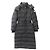 Burberry Abrigo largo acolchado Effingham Negro