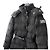 Burberry Abrigo largo acolchado Effingham Negro - vista 3
