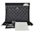 Chanel Caviar Medium Gold Clutch Bag Serie Schwarz  - Ansicht 1
