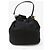 Tory Burch Borsa a secchiello con coulisse a tracolla nera - vista 3