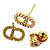 Dior Pearl Claire Rune Gold Earrings - view 4
