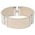 Chanel Bracciale in pelle avorio Bianco