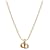 Dior Collar Cubic CD Gold Dorado  - vista 1