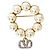 Valentino Spilla Pearl Gold Cubic Garavani