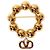 Valentino Spilla Pearl Gold Cubic Garavani - vista 2