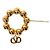 Valentino Spilla Pearl Gold Cubic Garavani - vista 3