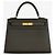 Hermès Kelly Sellier Epsom Verdi Grey Inciso Marrone
