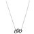 Tiffany & Co Collar Triple Open Heart en Plata