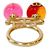 Dior Doppelperlen-Ring Sorbet Gold - Ansicht 4