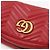 Gucci Borsa a tracolla Marmont Matelassé Rossa con finiture dorate Rosso - vista 6
