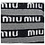 Miu Miu Cashmere-Cardigan mit Logo-Streifen Silber - Ansicht 5