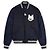 Moncler Vennes Reversible Down Bomber Jacket Blue