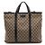Gucci GG Supreme Canvas Classic Top Handle Tote Bag und Schultertasche Braun
