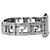 Fendi Orologio Quadro Quartz Nero - vista 3