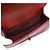 Chanel Medium Flap Schultertasche Saisonale Limited Edition Silberne Kette Rot - Ansicht 5