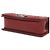 Chanel Medium Flap Schultertasche Saisonale Limited Edition Silberne Kette Rot - Ansicht 7