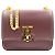Burberry Piccola borsa a tracolla in pelle TB con catena dorata Rosso - vista 2