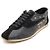 Saint Laurent Sneakers unisex in pelle nera e scamosciata con stella - vista 2